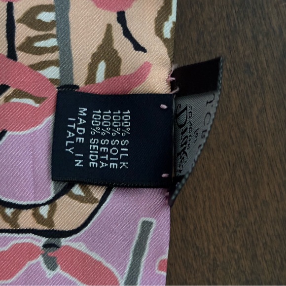 NWOT. J Crew by Drake London silk scarf. - Picture 5 of 8
